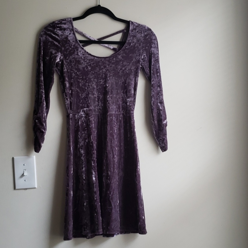 AE Crushed Velvet Dress